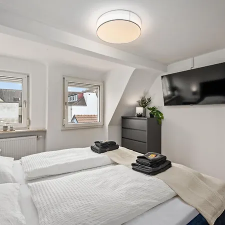 Modernes Appartementhaus Mit Self-Checkin Im Herzen Der Stadt Bad Kissingen Buitenkant foto